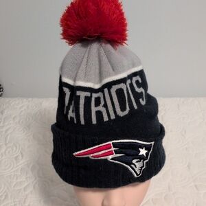 New Era New England Patriots Pim Knit Hat